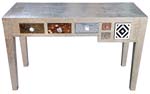 White Metal Furniture, Silver Furniture