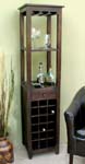 Sheesham wood bar rack